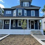 james_hardie_square_3 A newly constructed home with porch, siding, doors, and windows from Patriot Contracting.
